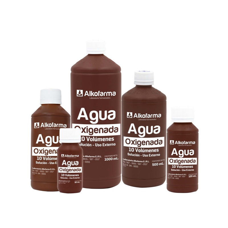 Imagen #0 del producto AGUA OXIGENADA 10 VOLUMENES - ALKOFARMA