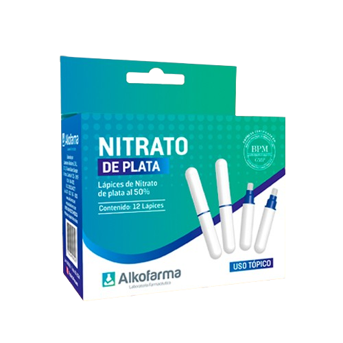 Imagen #0 del producto LAPICES DE NITRATO DE PLATA - ALKOFARMA