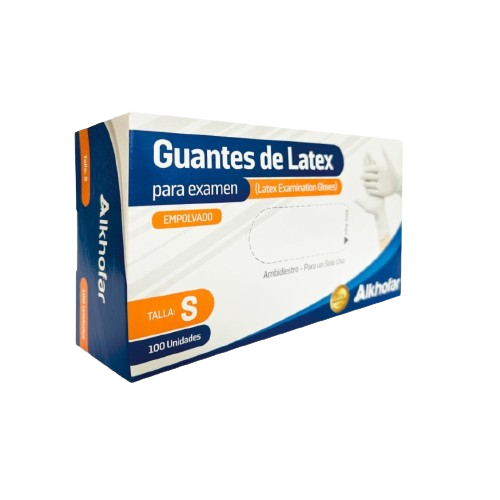 Imagen #0 del producto GUANTES DE LÁTEX - ALKHOFAR