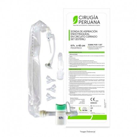 Imagen #0 del producto SONDA DE CIRCUITO CERRADO ENDOTRAQUEAL - CIRUGIA PERUANA