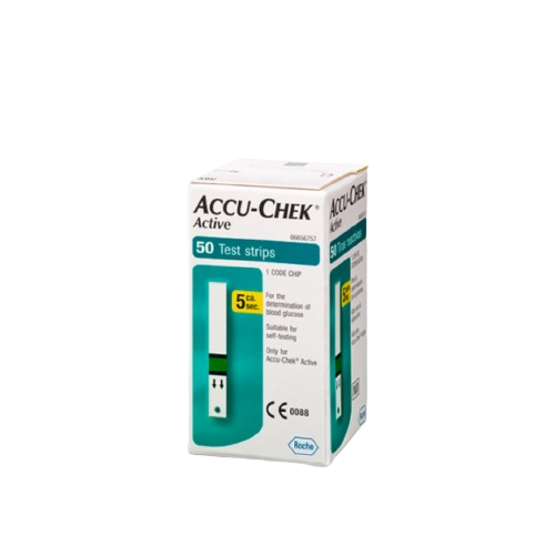 TIRAS REACTIVAS ACTIVE - ACCU-CHEK