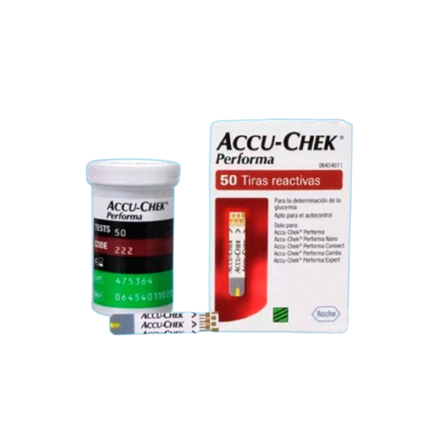 TIRAS REACTIVAS PERFORMA - ACCU-CHEK