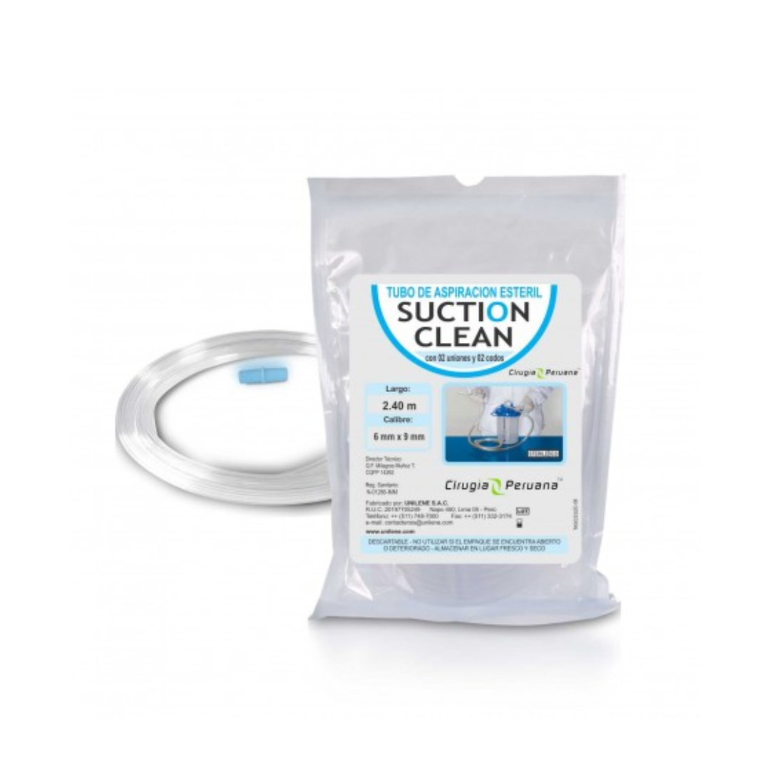 Imagen #0 del producto TUBO DE ASPIRACIÓN ESTÉRIL TDA - SUCTION CLEAN